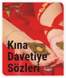Kına Davetiyesi Sözleri